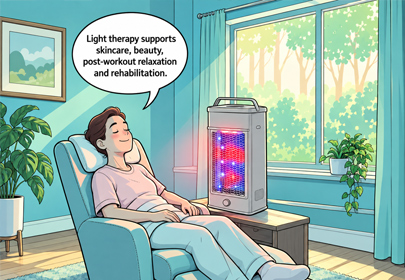 Light Therapy: Wellness Advantages for Skin Beauty, Post‑Exercise Recovery & Rehabilitation